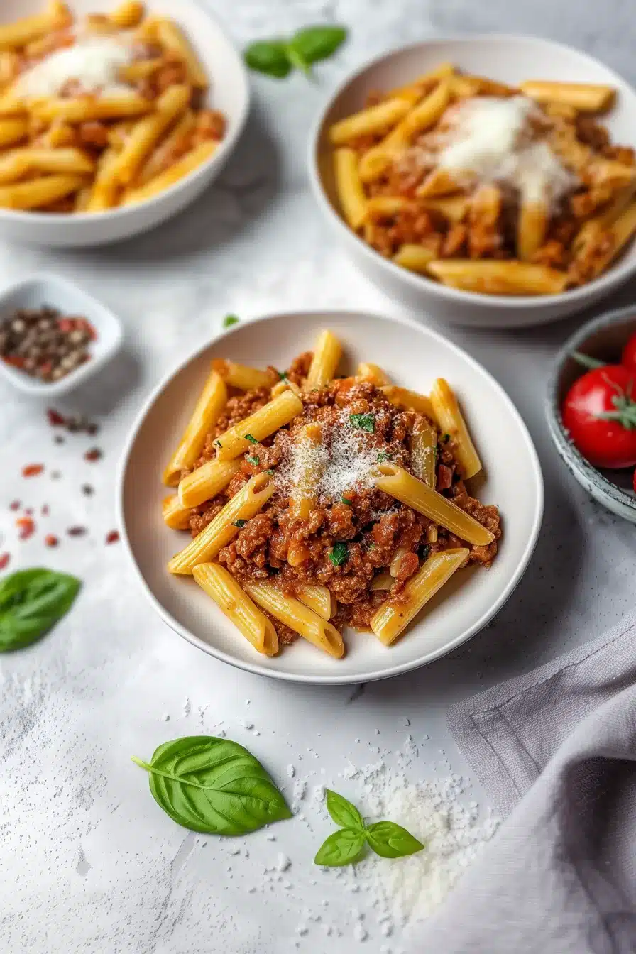 Penne Bolognese