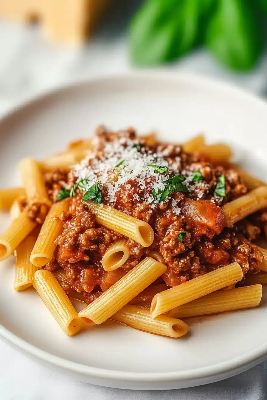 Penne Bolognese