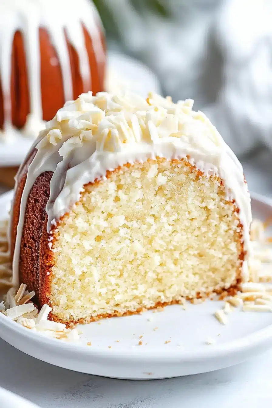 Piña Colada Pound Cake