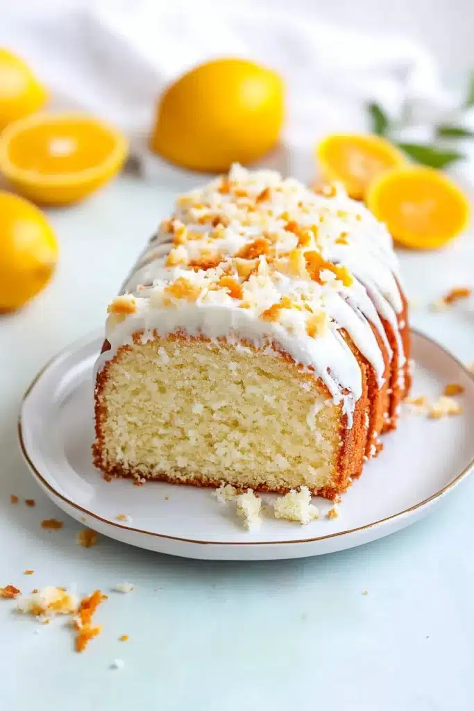 Piña Colada Pound Cake