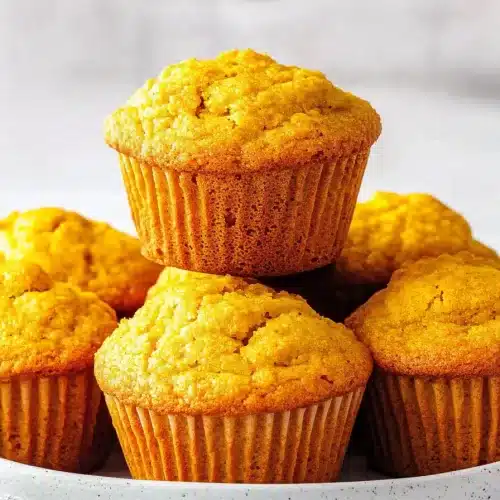 Pumpkin Cornbread Muffins