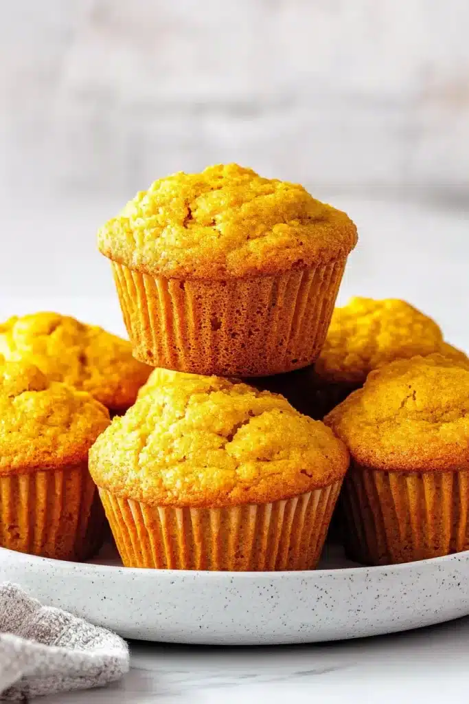 Pumpkin Cornbread Muffins