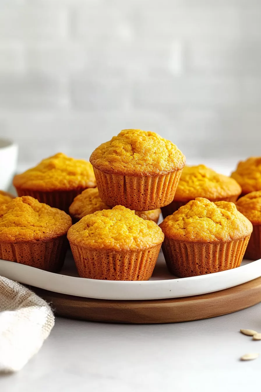 Pumpkin Cornbread Muffins