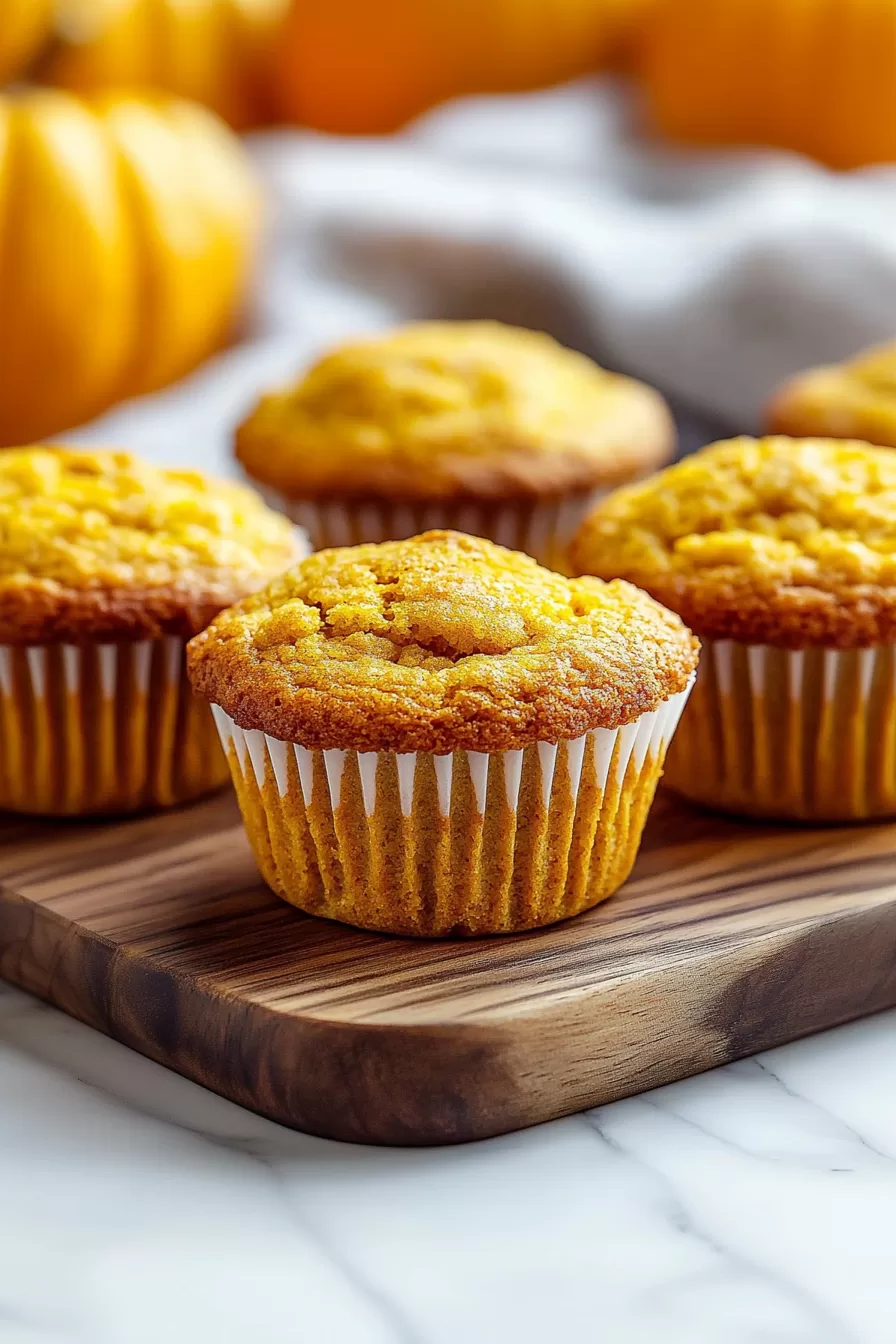 Pumpkin Cornbread Muffins