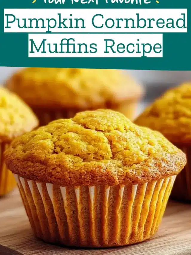 Pumpkin Cornbread Muffins Recipe