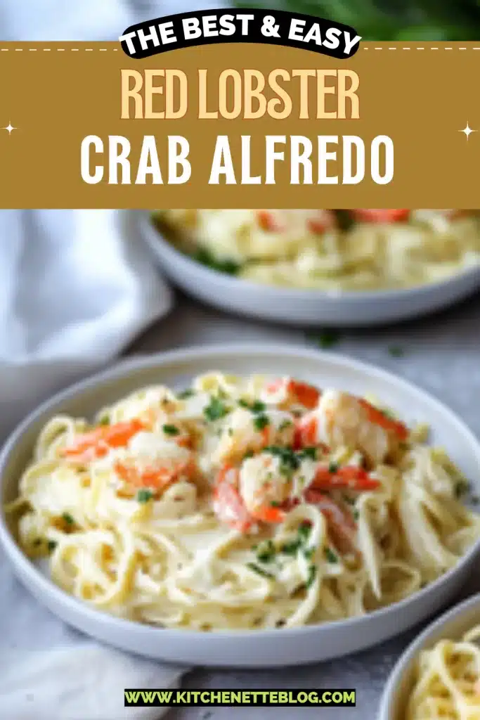 Red Lobster Crab Alfredo