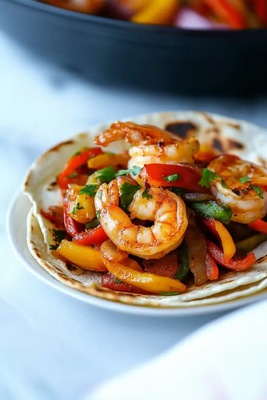 Shrimp Fajitas