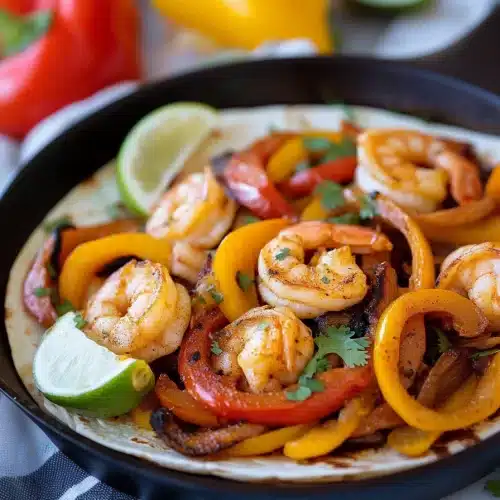 Shrimp Fajitas