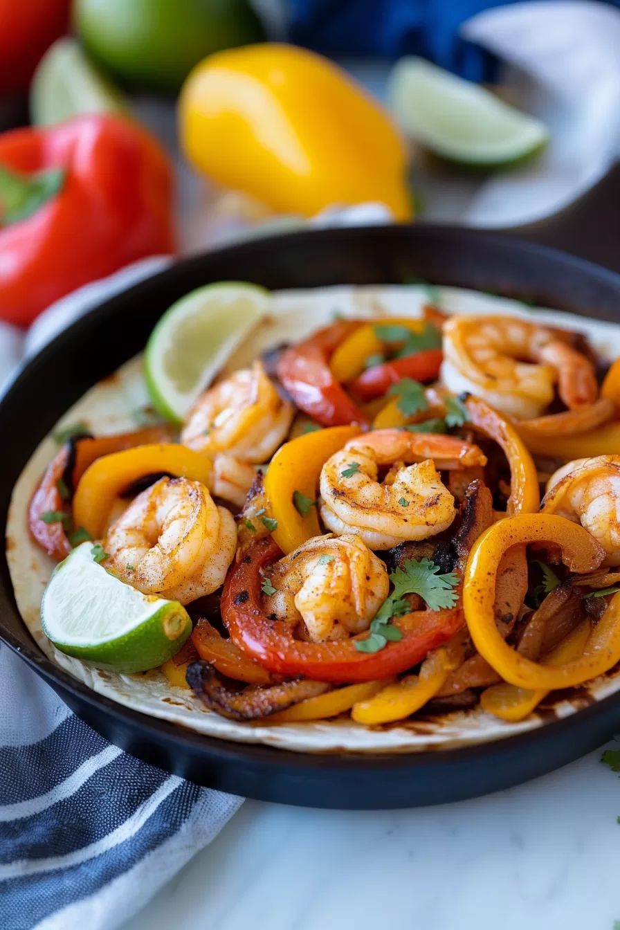 Shrimp Fajitas