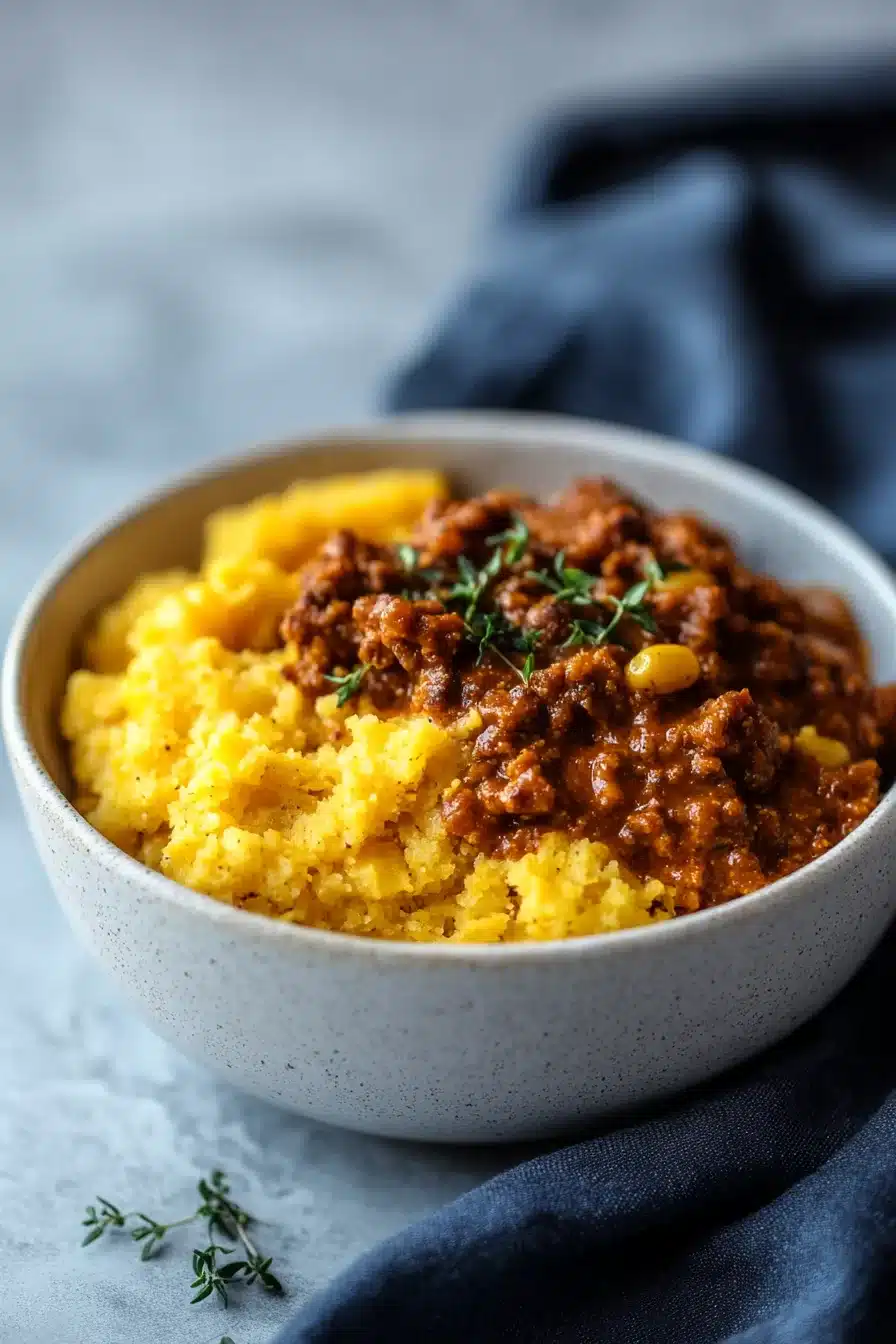 Sloppy Joe Cornbread Casserole