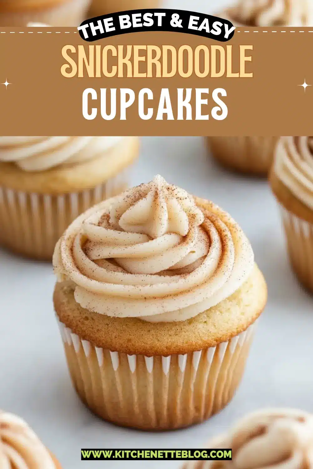 Snickerdoodle Cupcakes