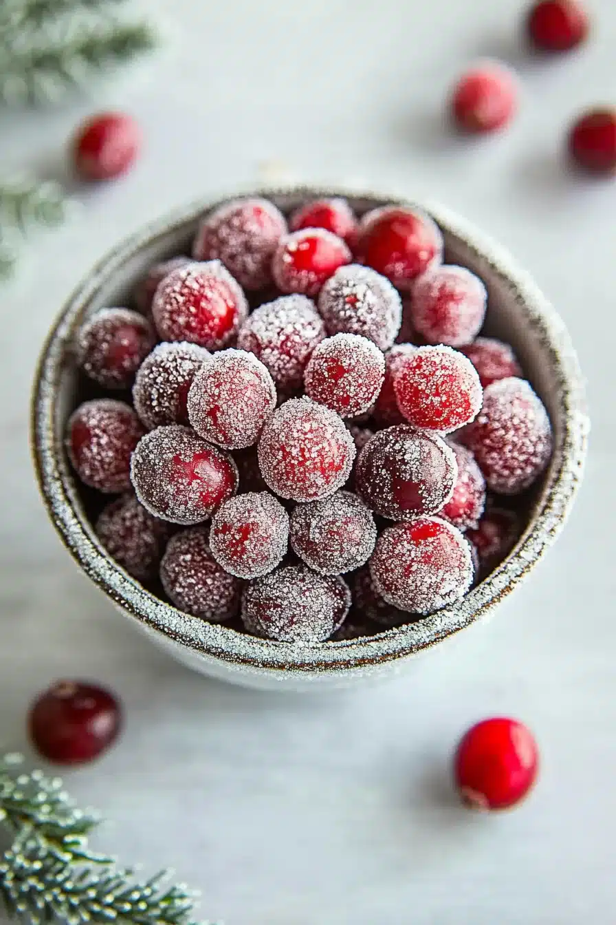 Sugared Cranberries