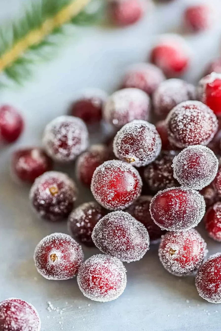 Sugared Cranberries
