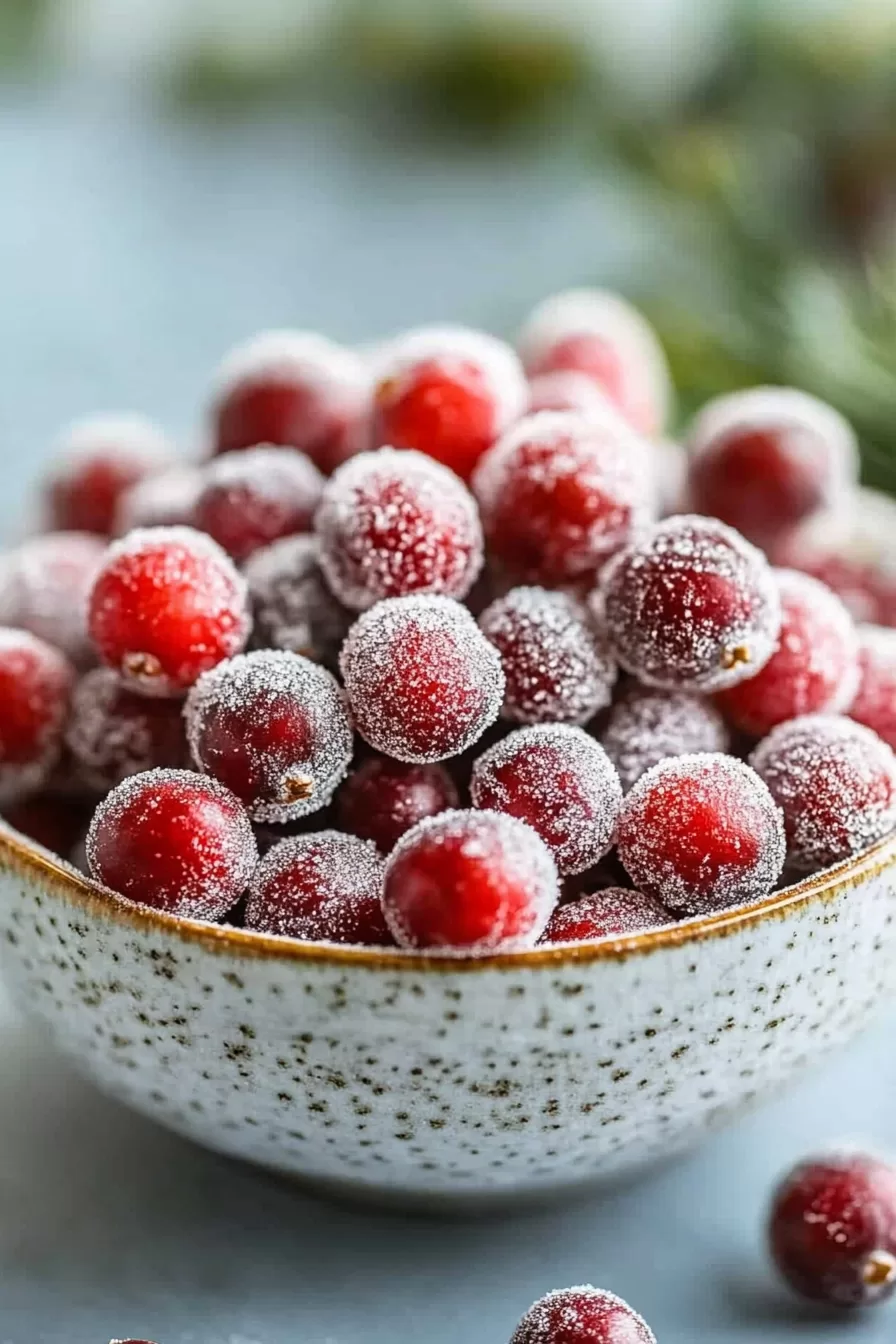 Sugared Cranberries