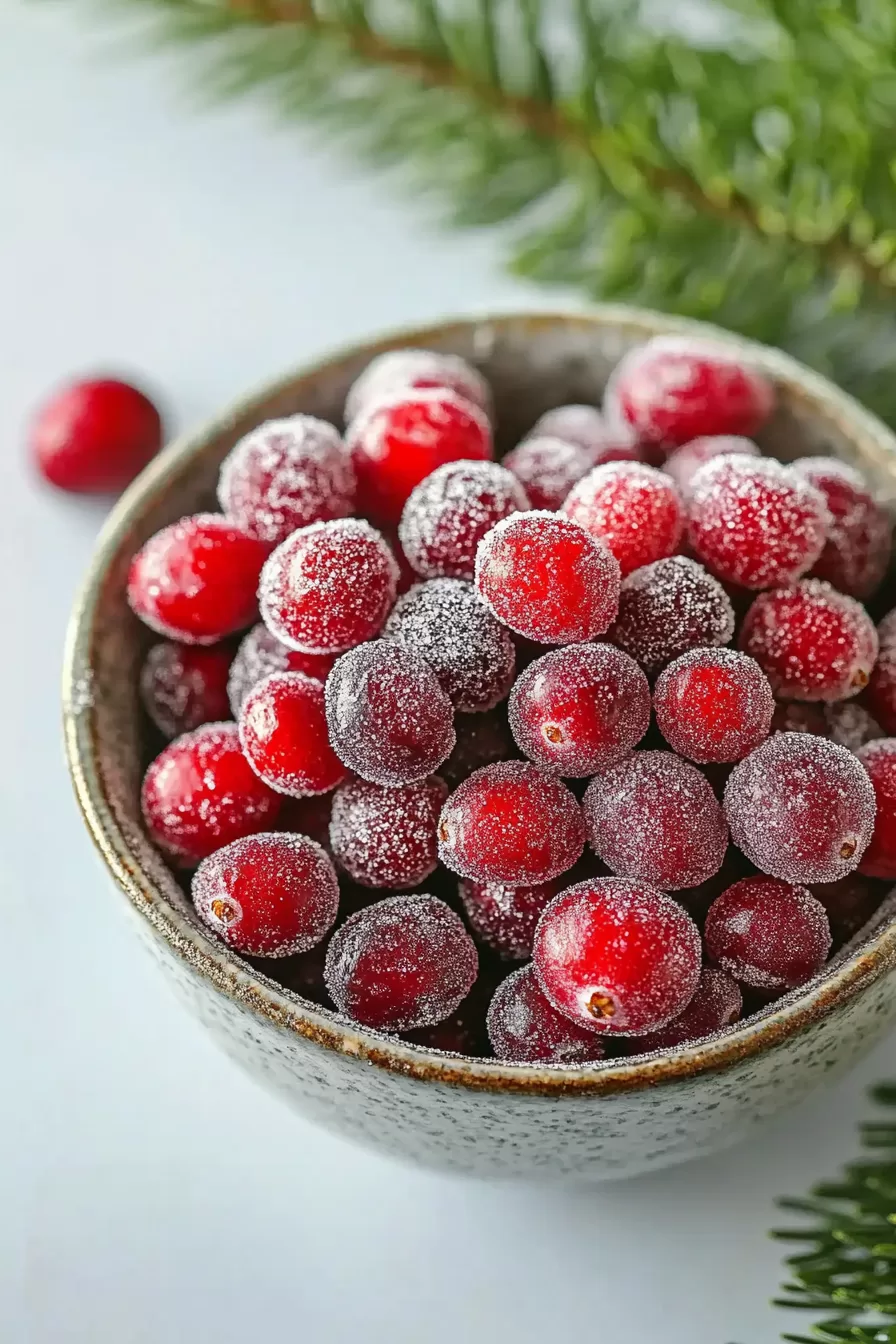 Sugared Cranberries