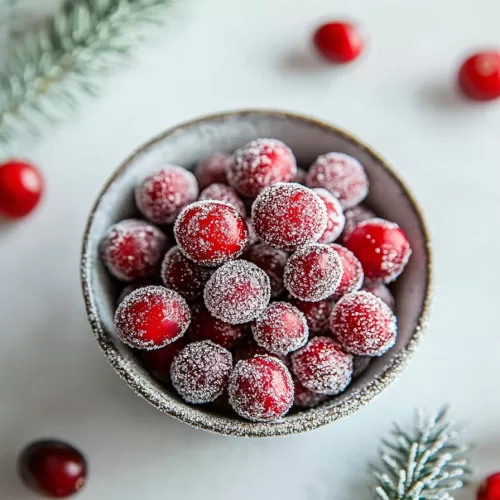 Sugared Cranberries