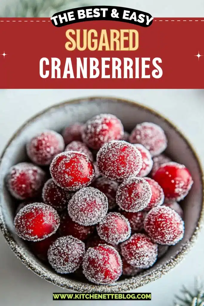 Sugared Cranberries