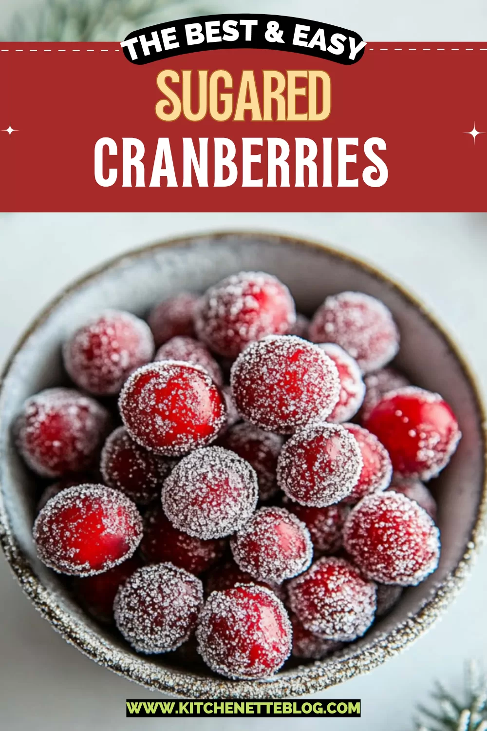 Sugared Cranberries