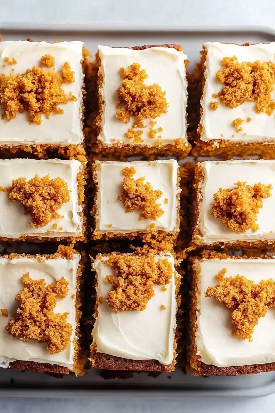 Sweet Potato Sheet Cake with Cream Cheese Frosting