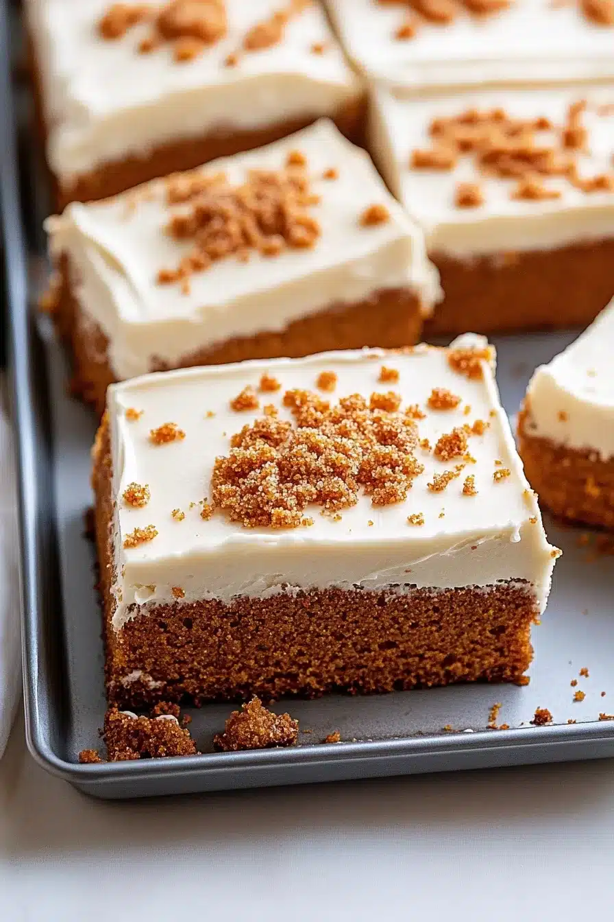 Sweet Potato Sheet Cake with Cream Cheese Frosting