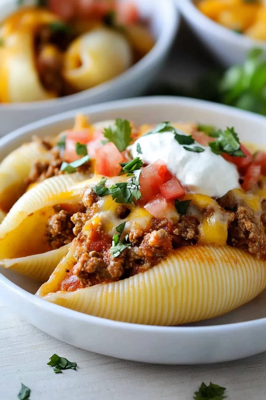 Taco Stuffed Shells