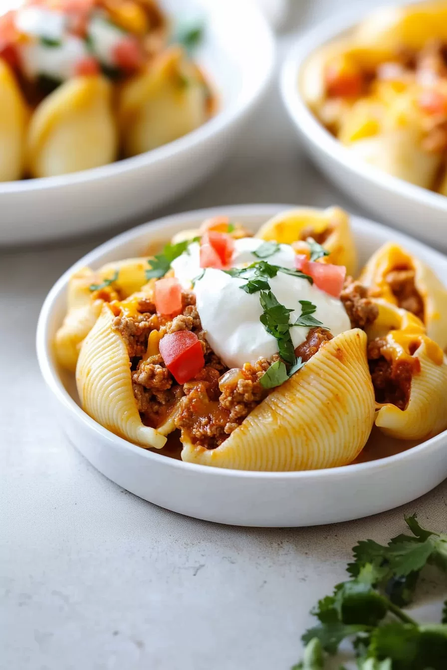 Taco Stuffed Shells