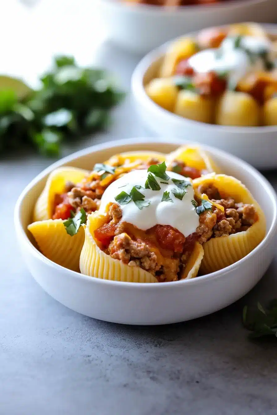 Taco Stuffed Shells