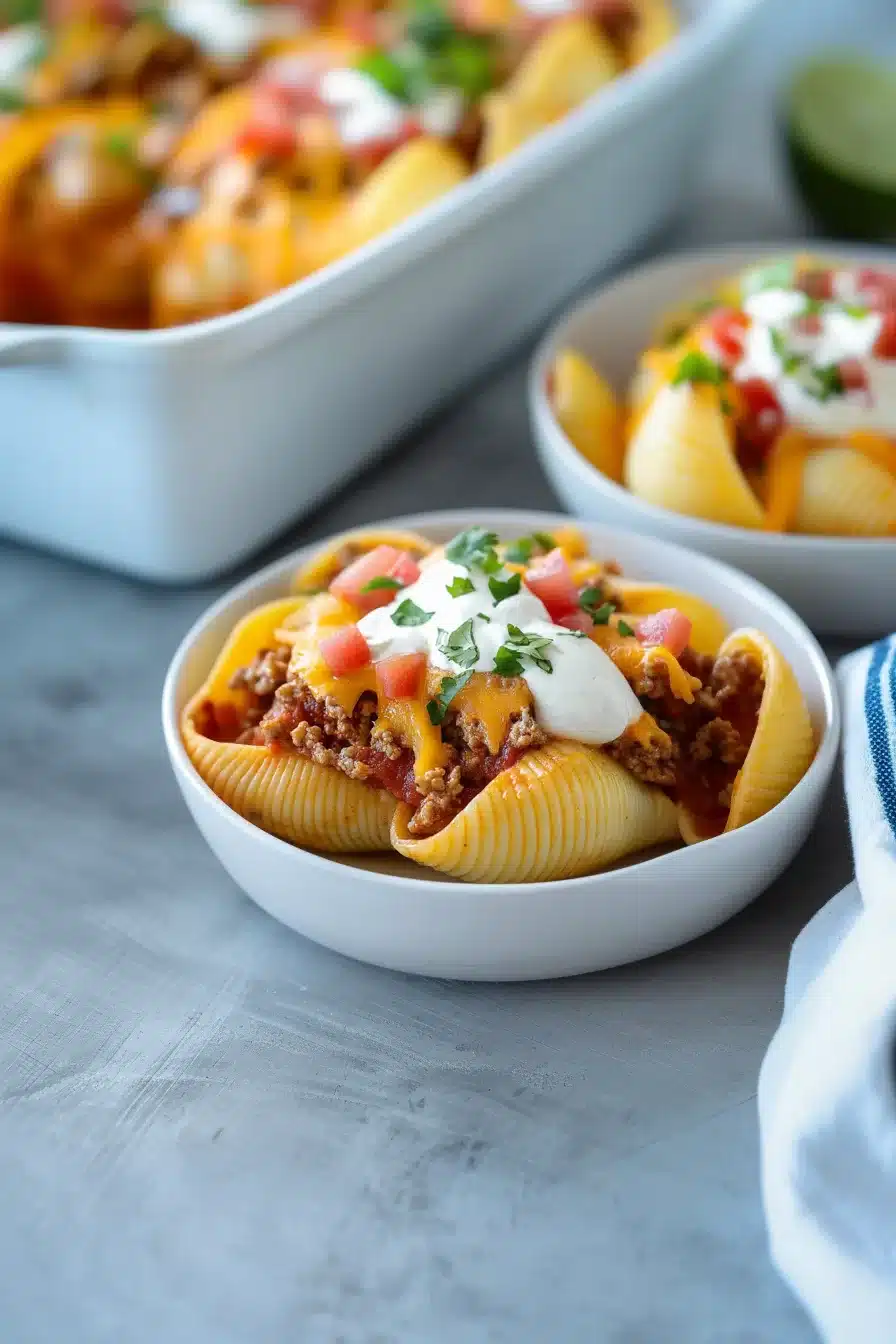 Taco Stuffed Shells
