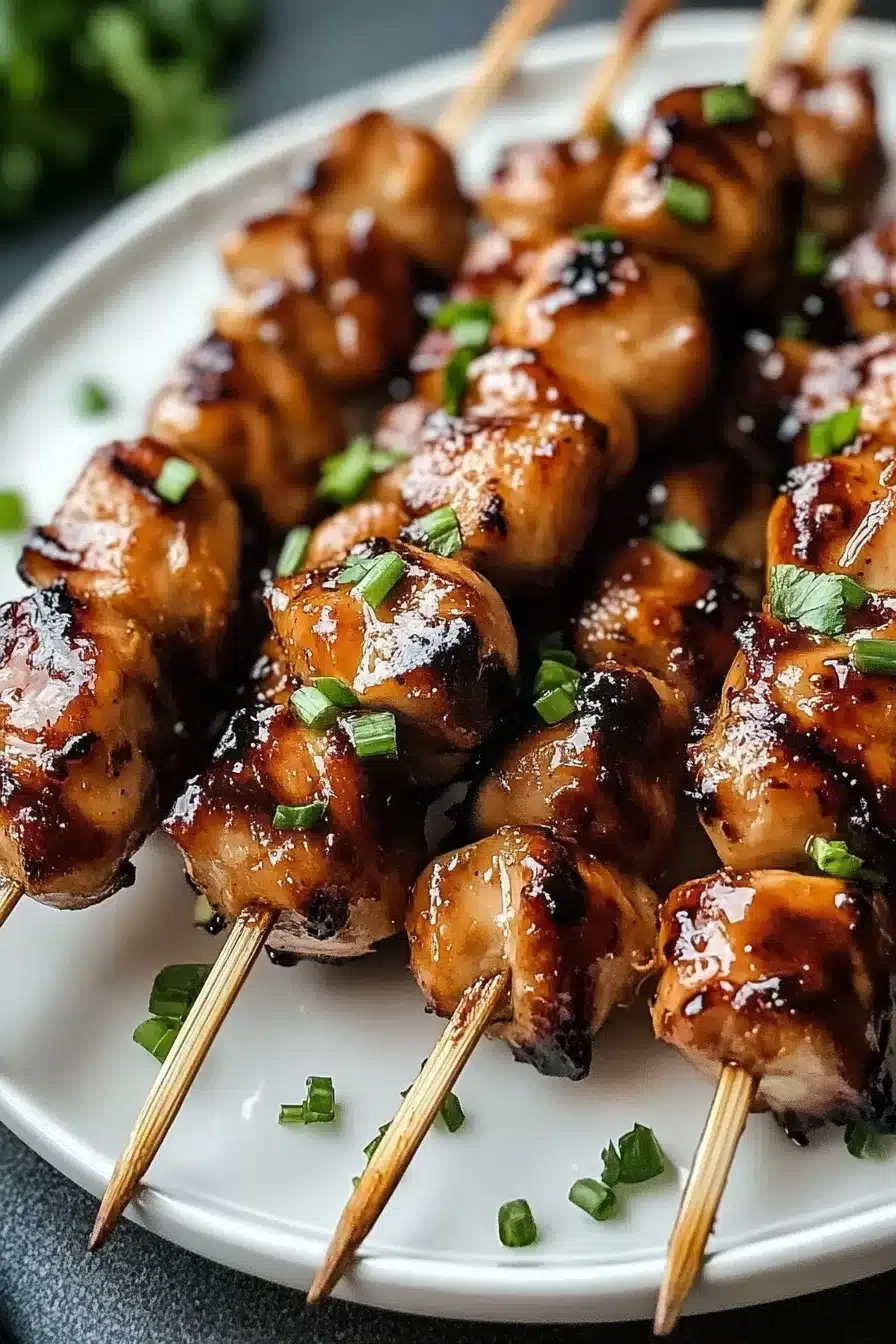 Teriyaki Chicken Skewers