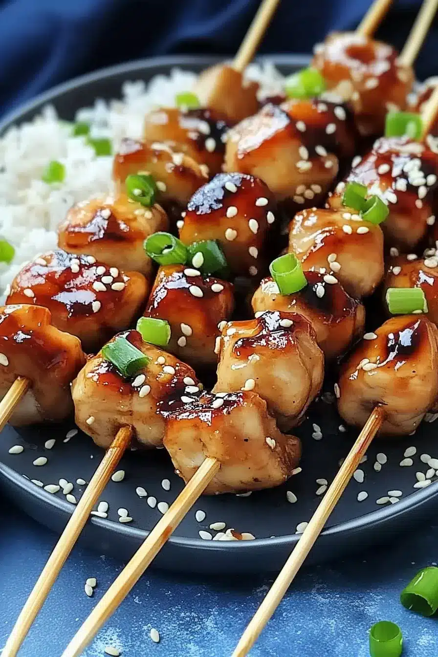 Teriyaki Chicken Skewers