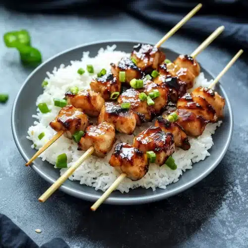 Teriyaki Chicken Skewers