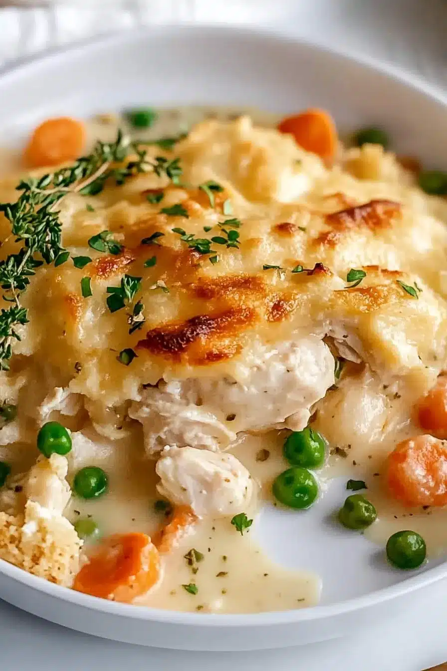 TikTok Chicken Cobbler