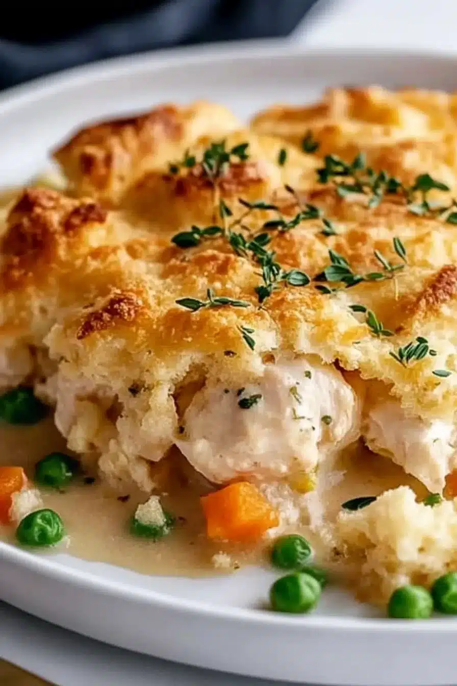 TikTok Chicken Cobbler