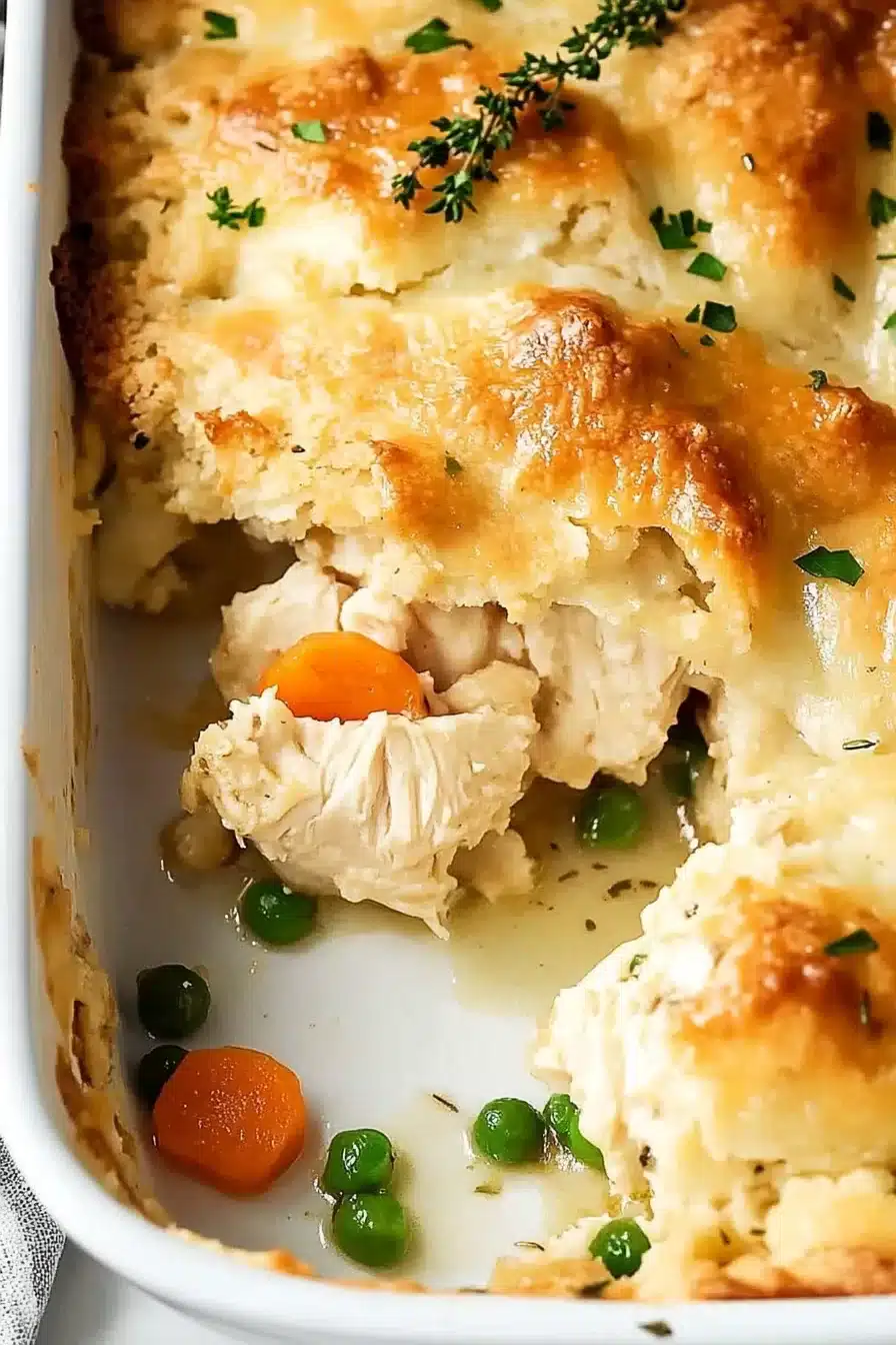 TikTok Chicken Cobbler