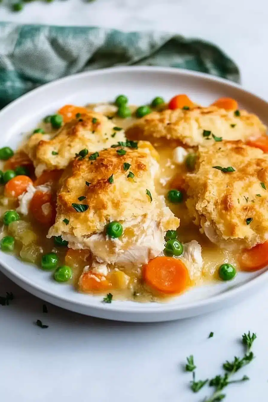 TikTok Chicken Cobbler