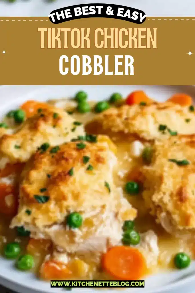 TikTok Chicken Cobbler