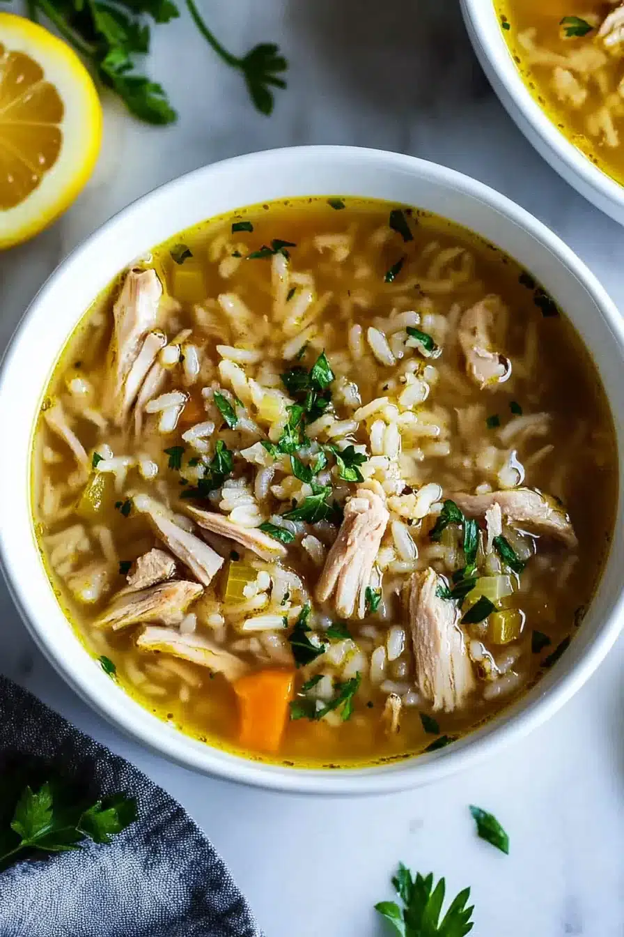 Turkey and Rice Soup