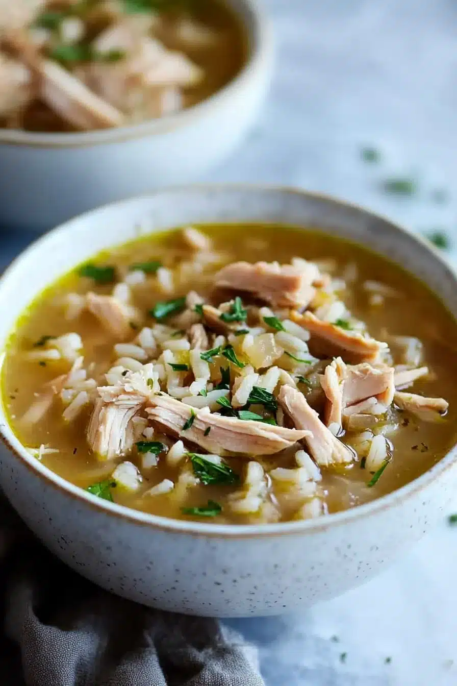 Turkey and Rice Soup
