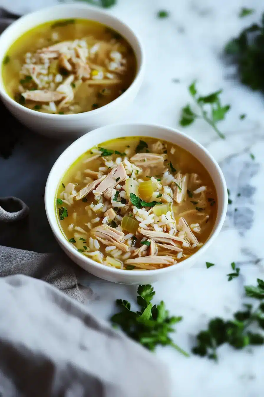Turkey and Rice Soup