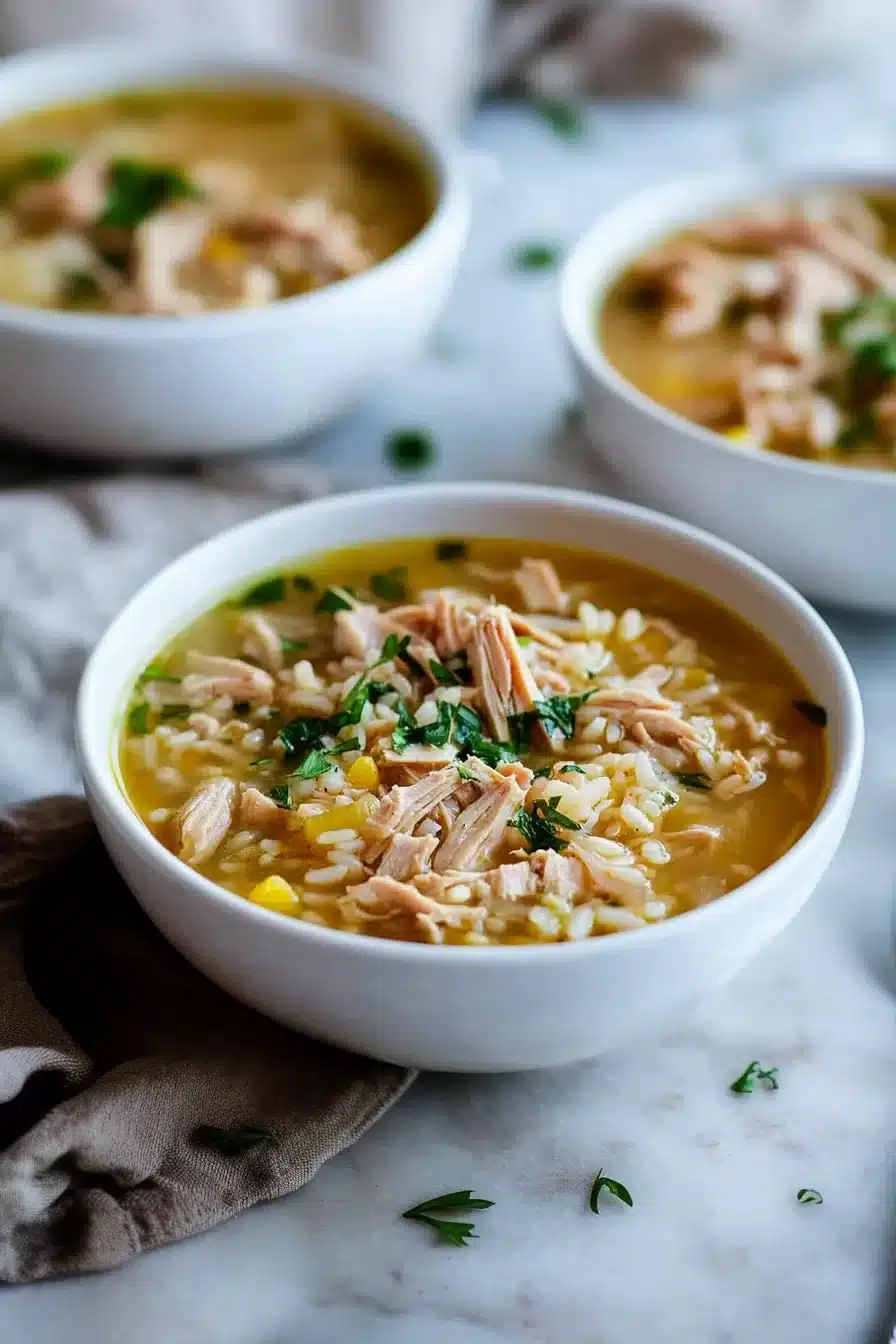 Turkey and Rice Soup