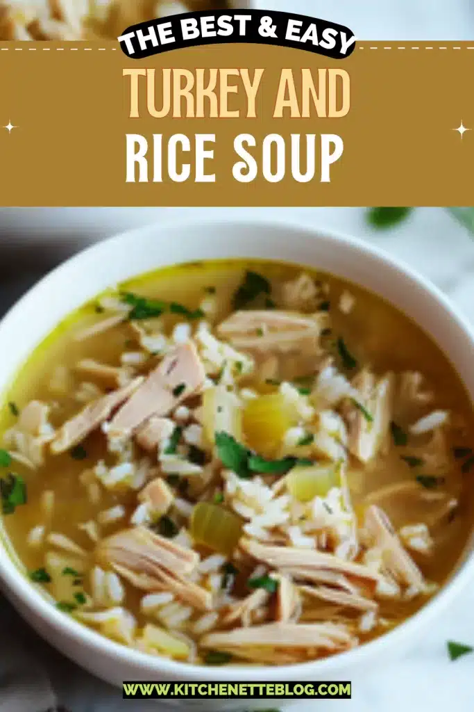 Turkey and Rice Soup