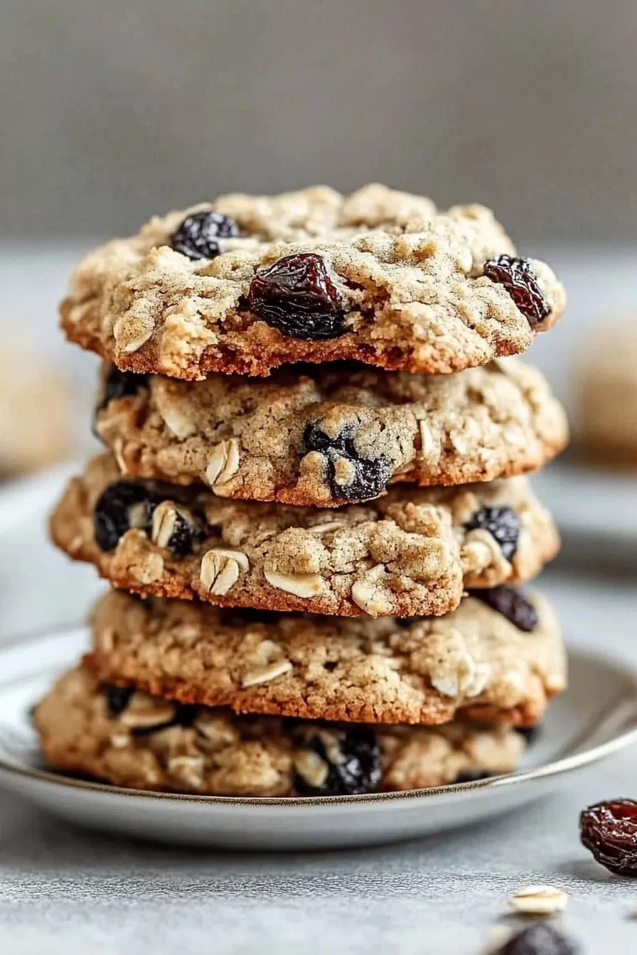 Vanishing Oatmeal Raisin Cookies