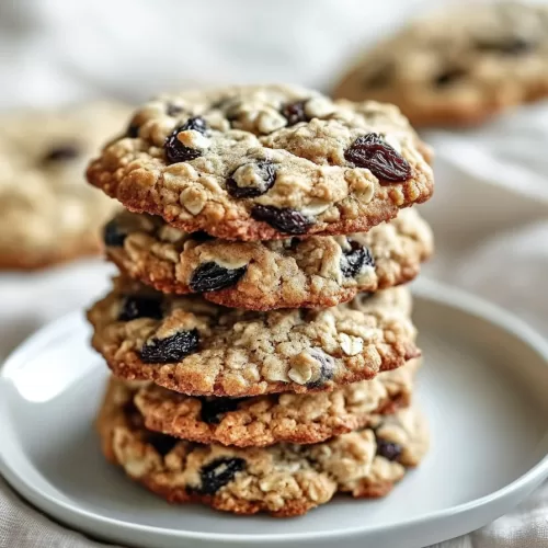 Vanishing Oatmeal Raisin Cookies
