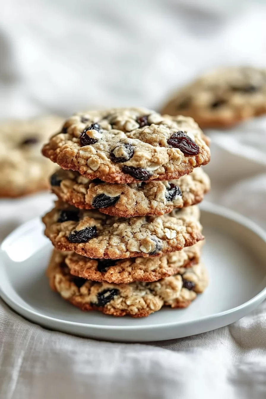 Vanishing Oatmeal Raisin Cookies