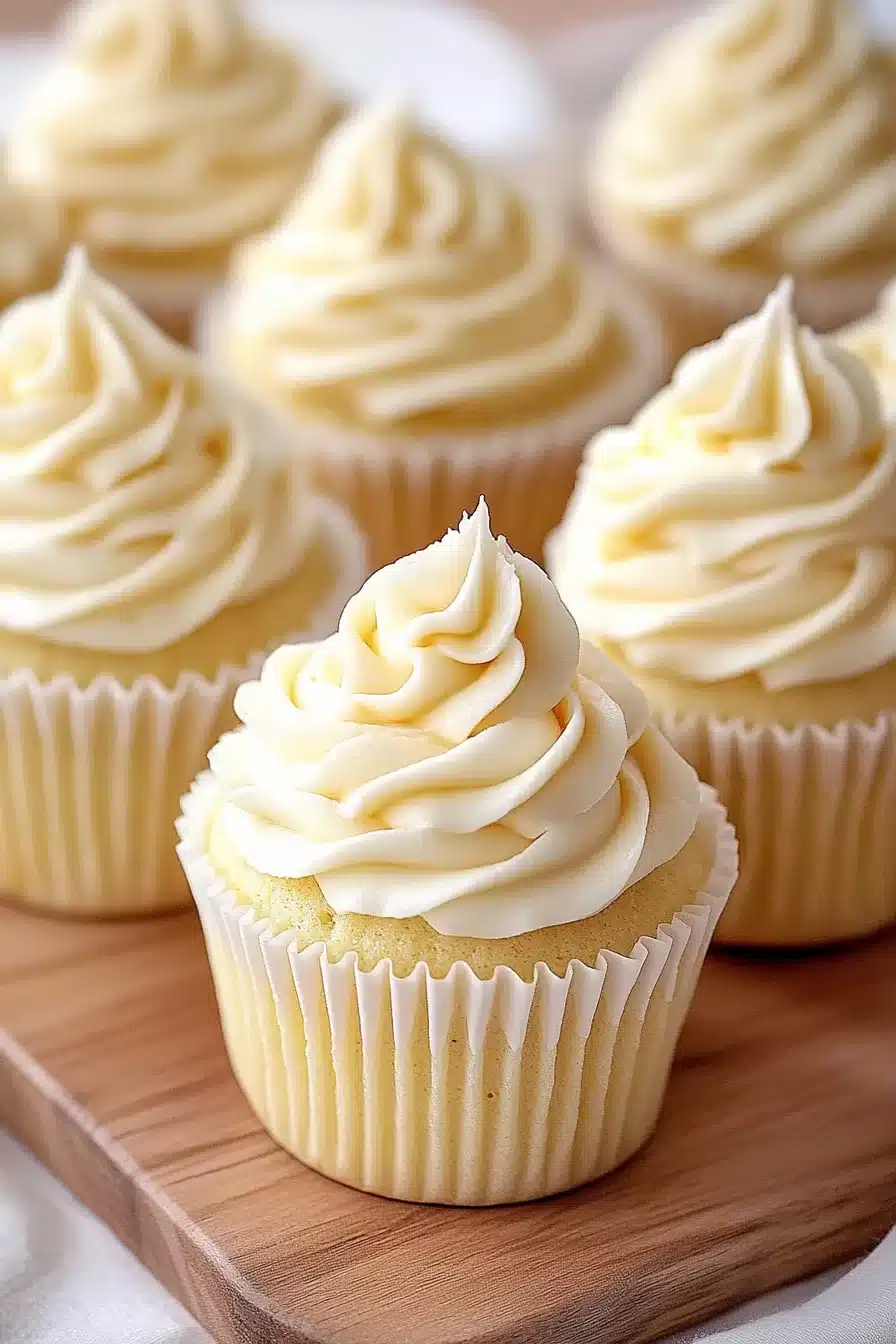White Chocolate Cupcakes