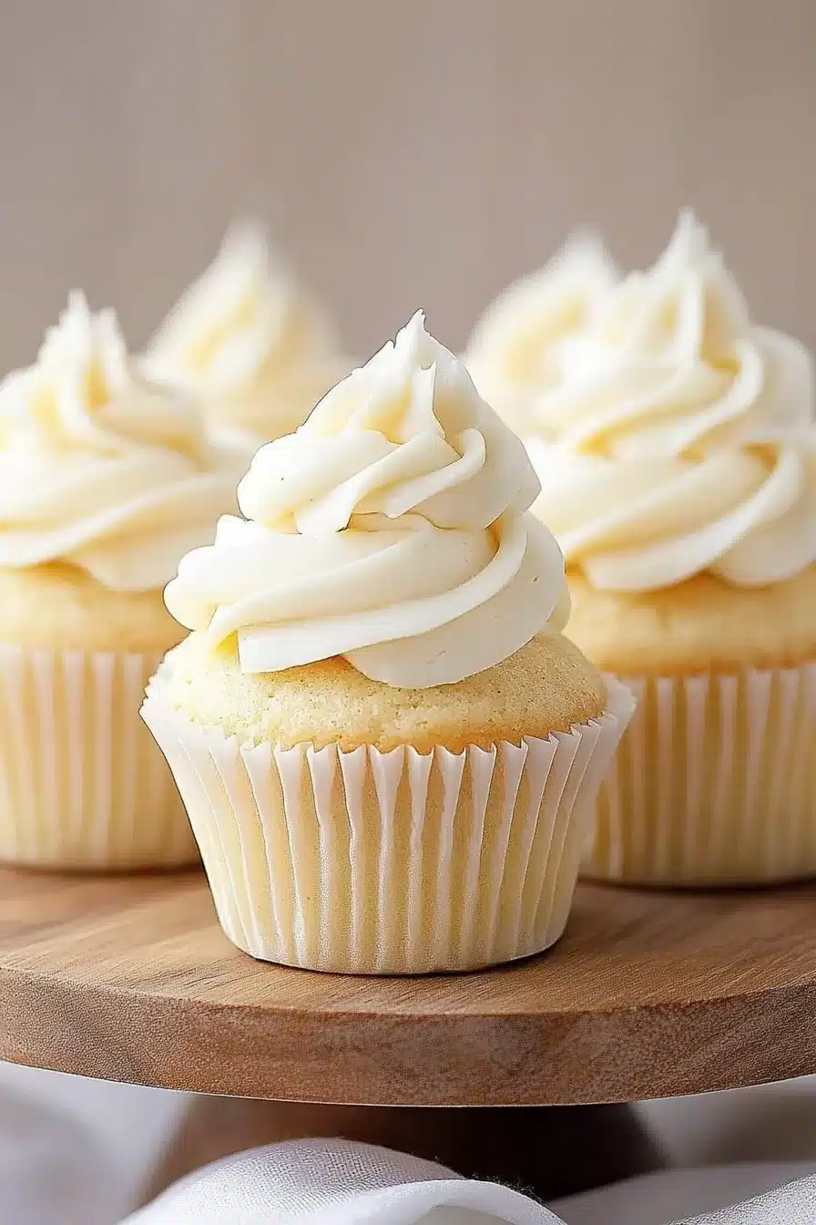 White Chocolate Cupcakes