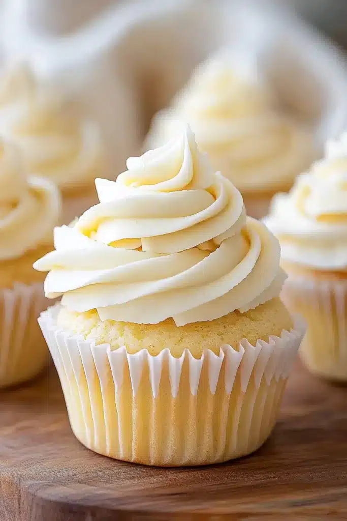 White Chocolate Cupcakes