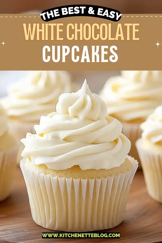 White Chocolate Cupcakes