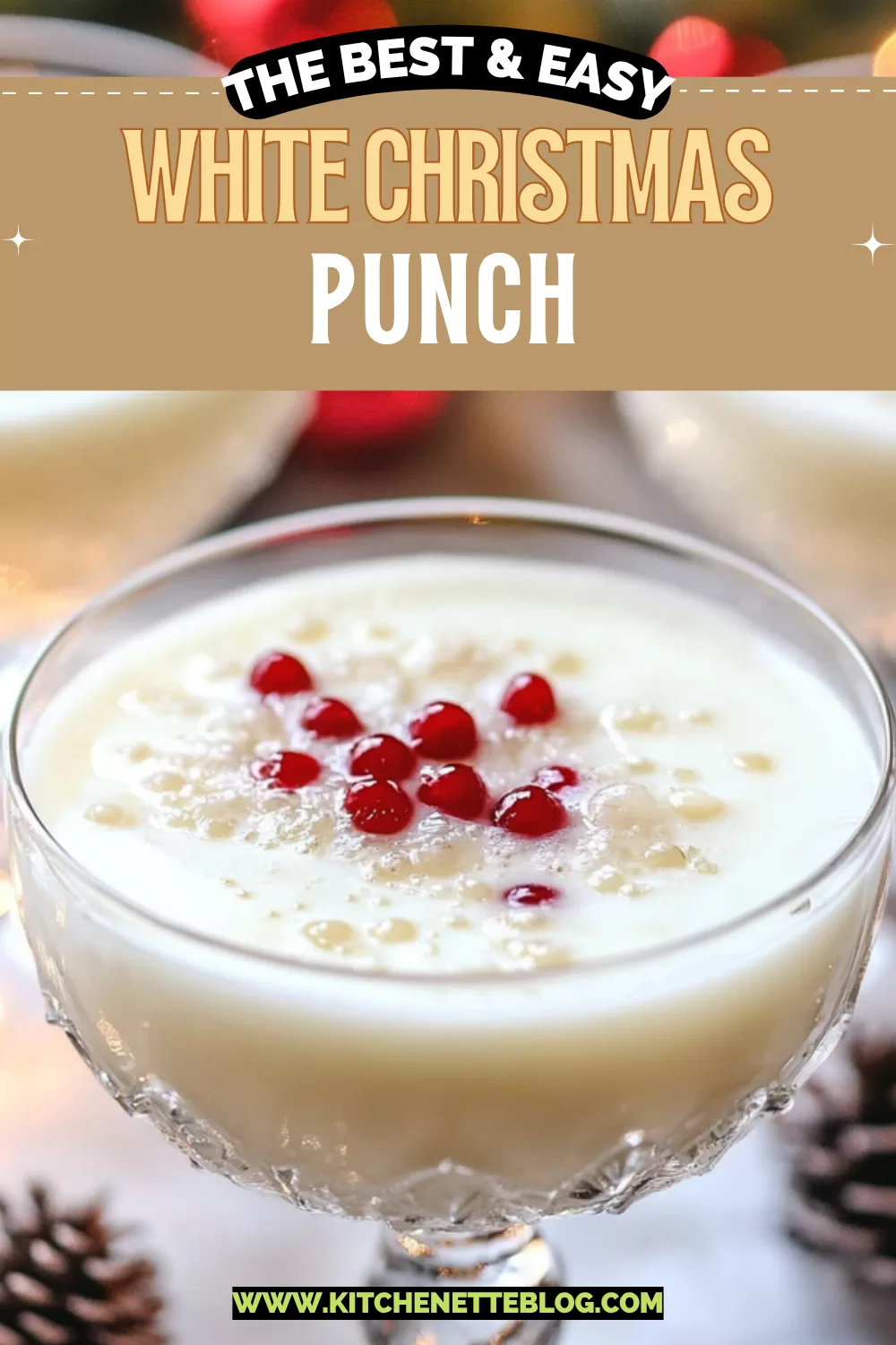 White Christmas Punch