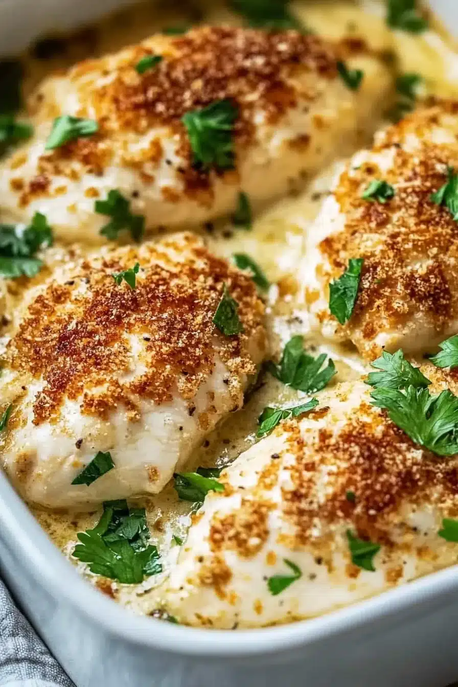 Baked Caesar Chicken